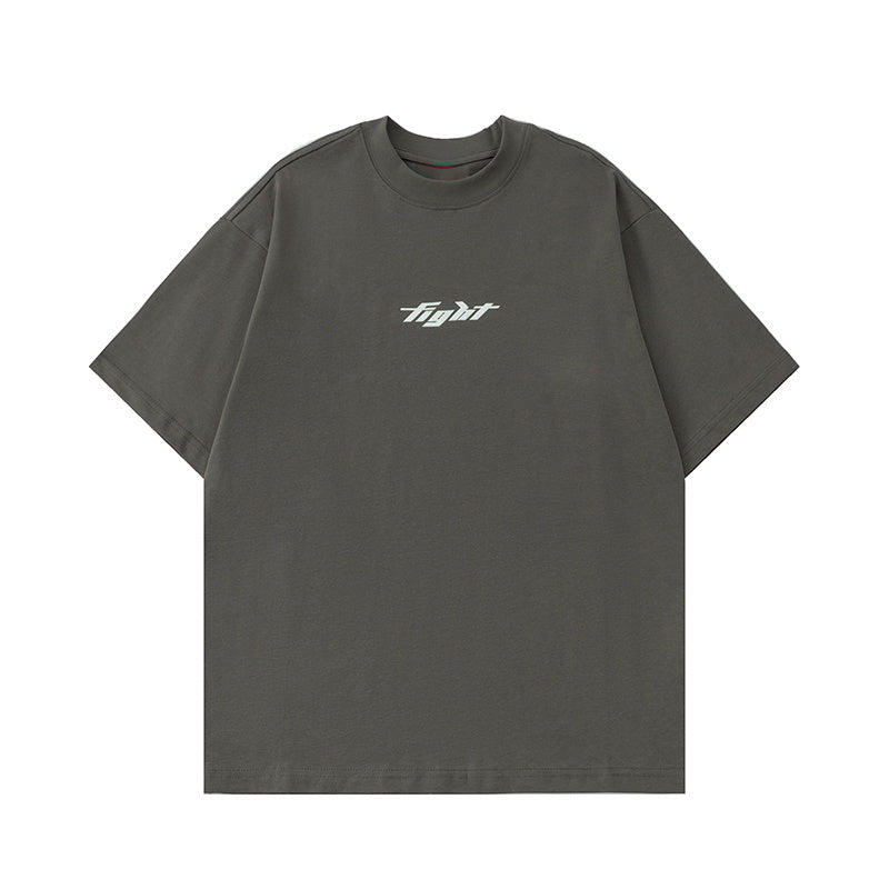 Streetwear T Shirts Oversize Loose Short Sleeve Cotton Tee Casual O Neck Summer Simple Design