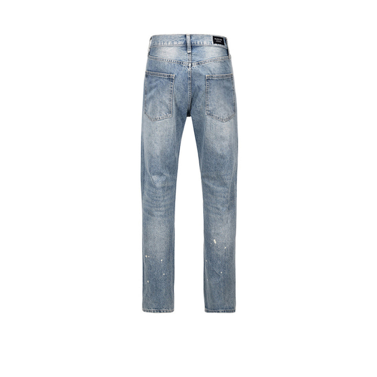 Men's Wear Women's Autumn And Winter City Street Trendy Trousers Men's And Women's Heavy Industry Electric Embroidered Burned Flower Ripped Jeans