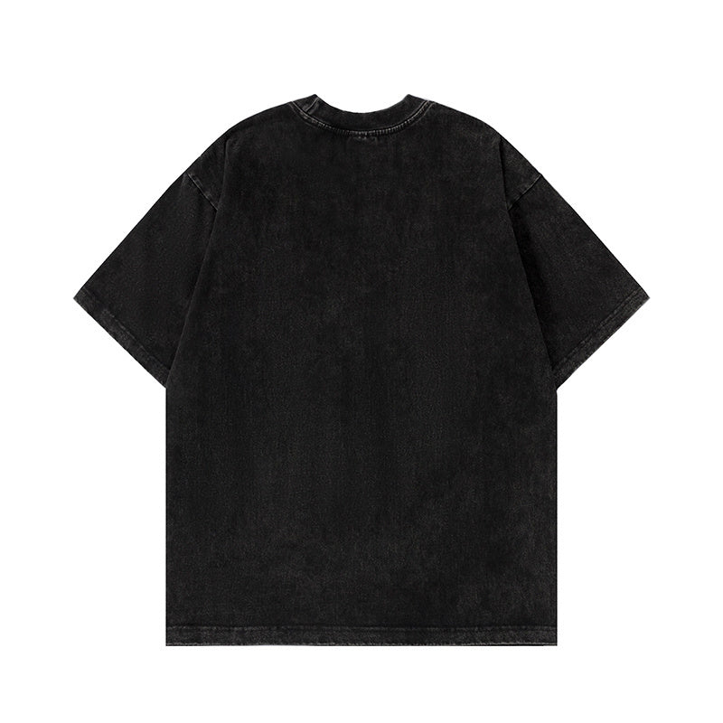 Streetwear T Shirts Oversize Butterfly Graphic Simple Design Tee Casual O Neck Summer Loose Short Sleeve