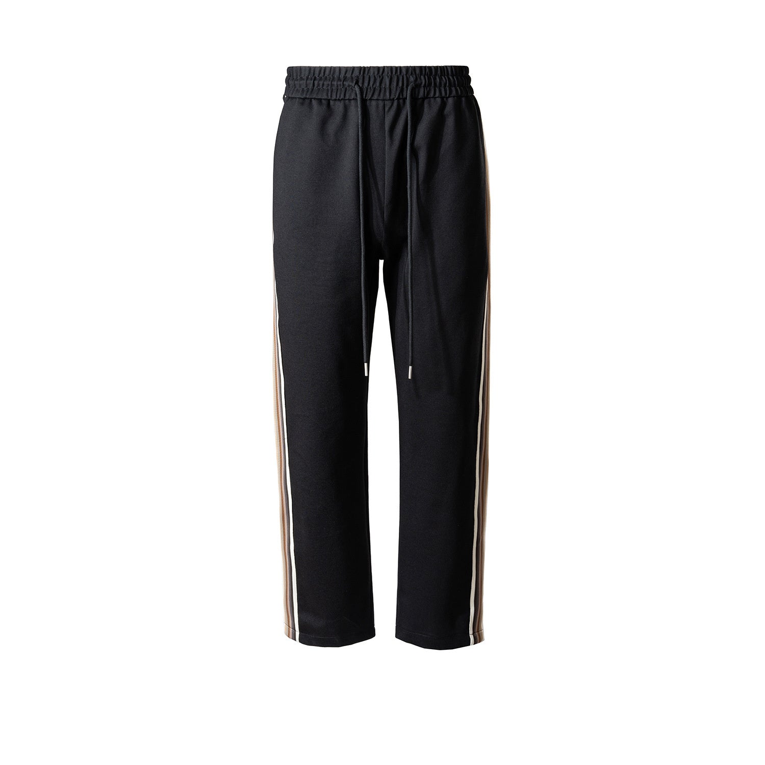 Men's Clothing Women's Spring And Summer Sports Style Bar Straight Trousers Men's And Women's Drawstring Elastic Casual Pants